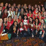 Our NSSLHA students at TSHA 2012 in San Antonio