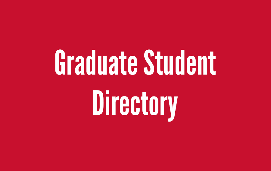 Graduate Student Directory