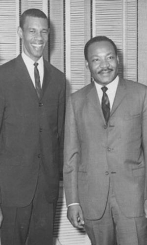 Rev. Lawsaon and Dr. King