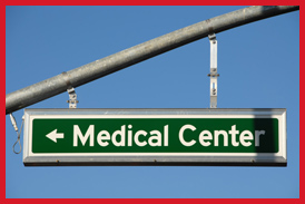 Medical Center Sign