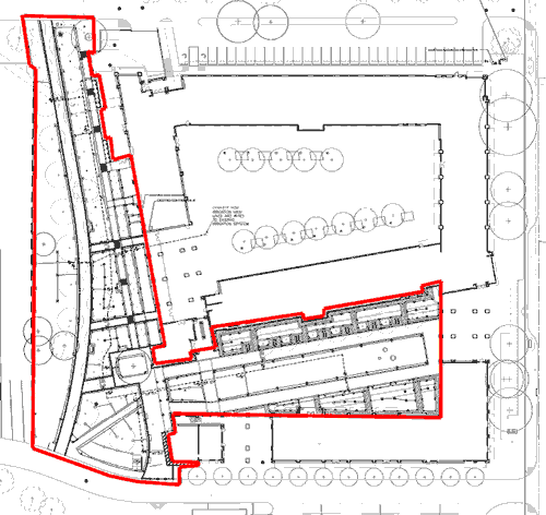 Calhoun Lofts Walkway Site Plan