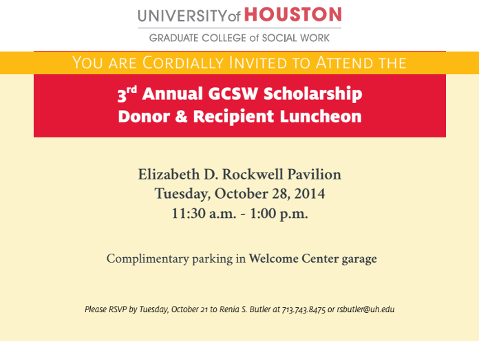 2014 Scholarship Donor & Recipient Luncheon