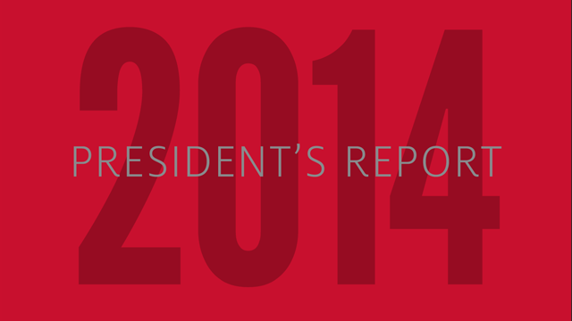 2014 President's Report