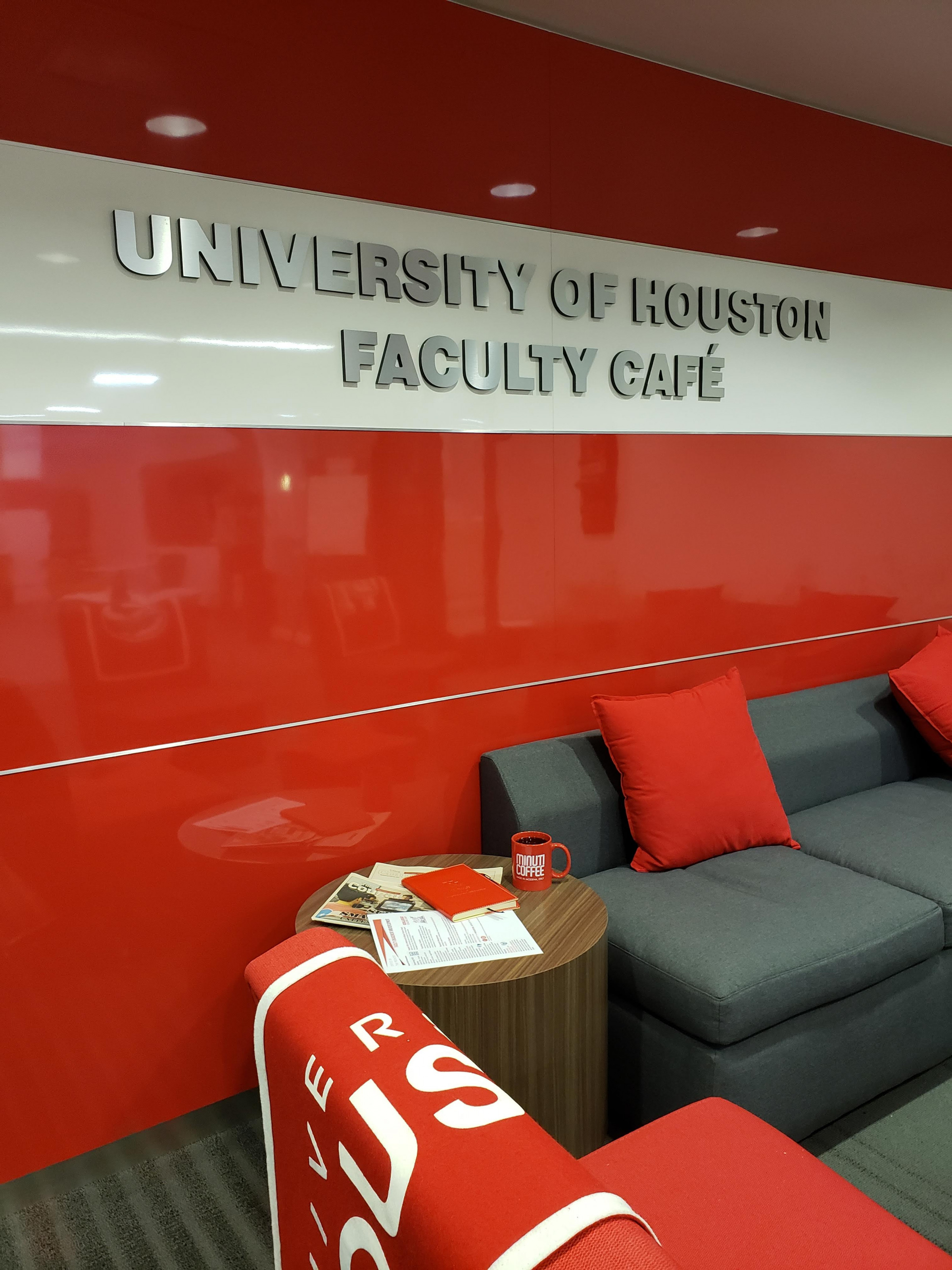 Faculty Cafe in E. Cullen Room 31