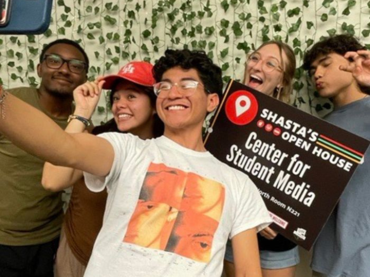 Students at Shasta Open House