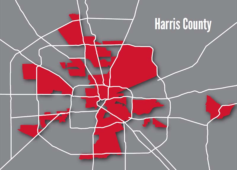 harris county map