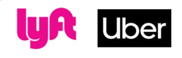Uber/Lyft logos