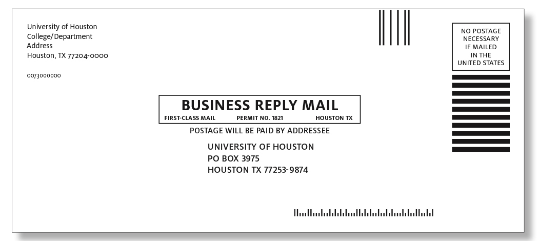 Envelopes - University of Houston