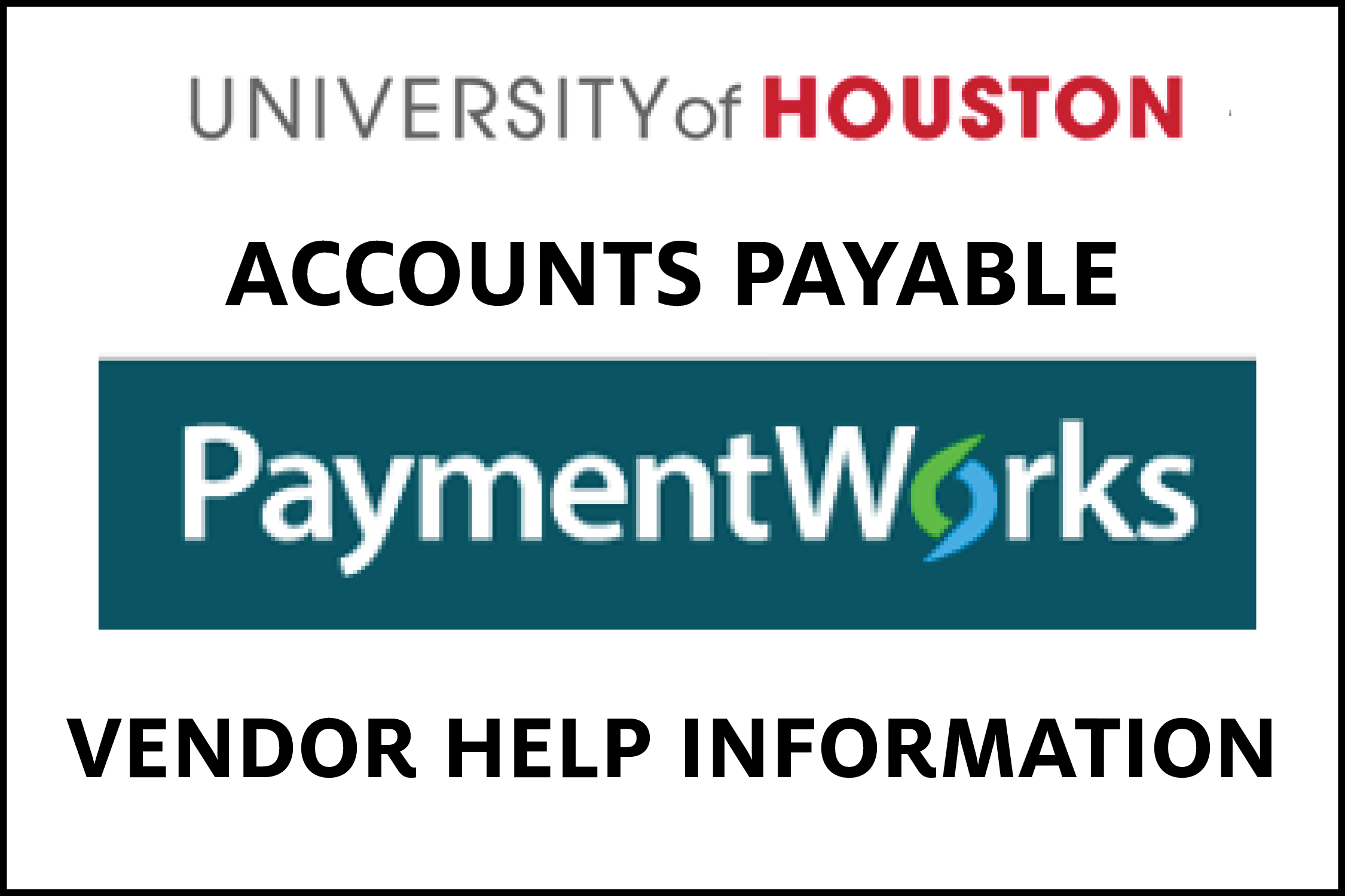 PaymentWorks Vendor Help Information
