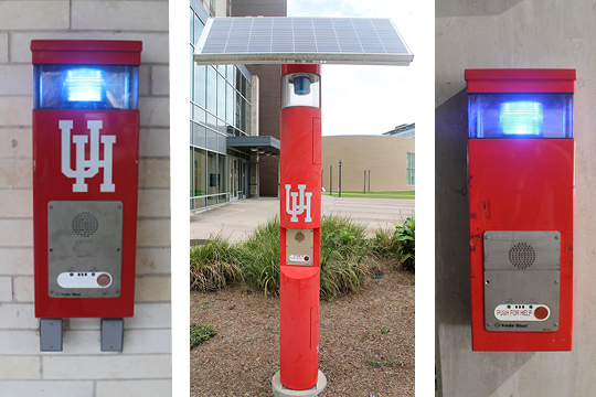 Emergency Call Boxes Across Campus