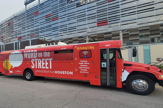 Parking Transportation Assists with Astros Championship Parade