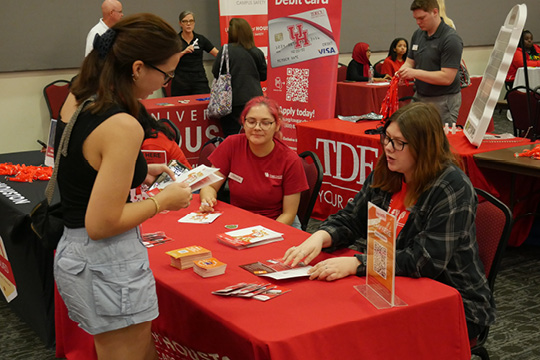 A&F Departments Engage with New Coogs at Student Orientations and Resource Fairs 