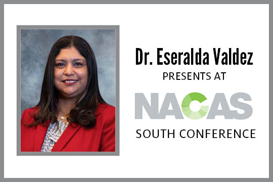 Dr. Esmeralda Valdez Moderates Panel at NACAS South Conference 