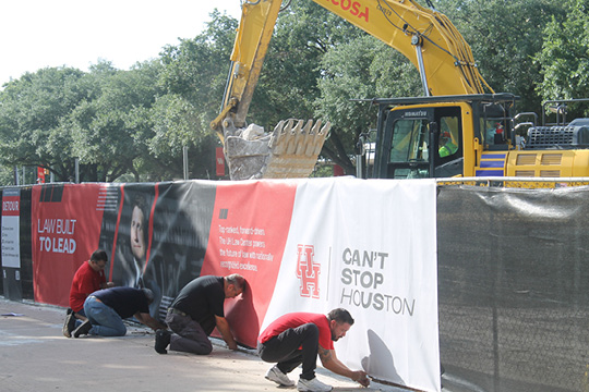 construction banners