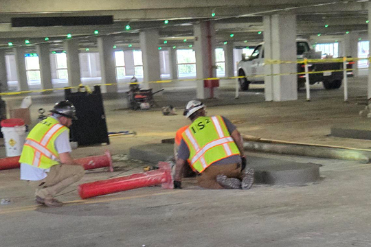 parking paving the way