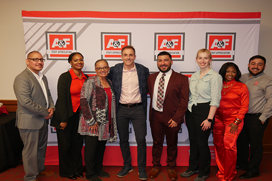 A&F Staff Appreciation Celebration banner