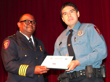 Police officer presented first Life Saving Award at UH