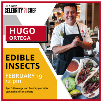 edible insects focus of inaugural celebrity chef event