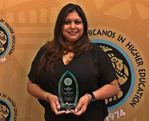 Valdez wins TACHE's Distinguised University Staff Award
