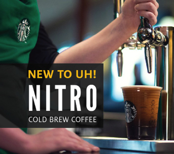 UH Dining Services Introduces Starbucks Intro Cold Brew Bike
