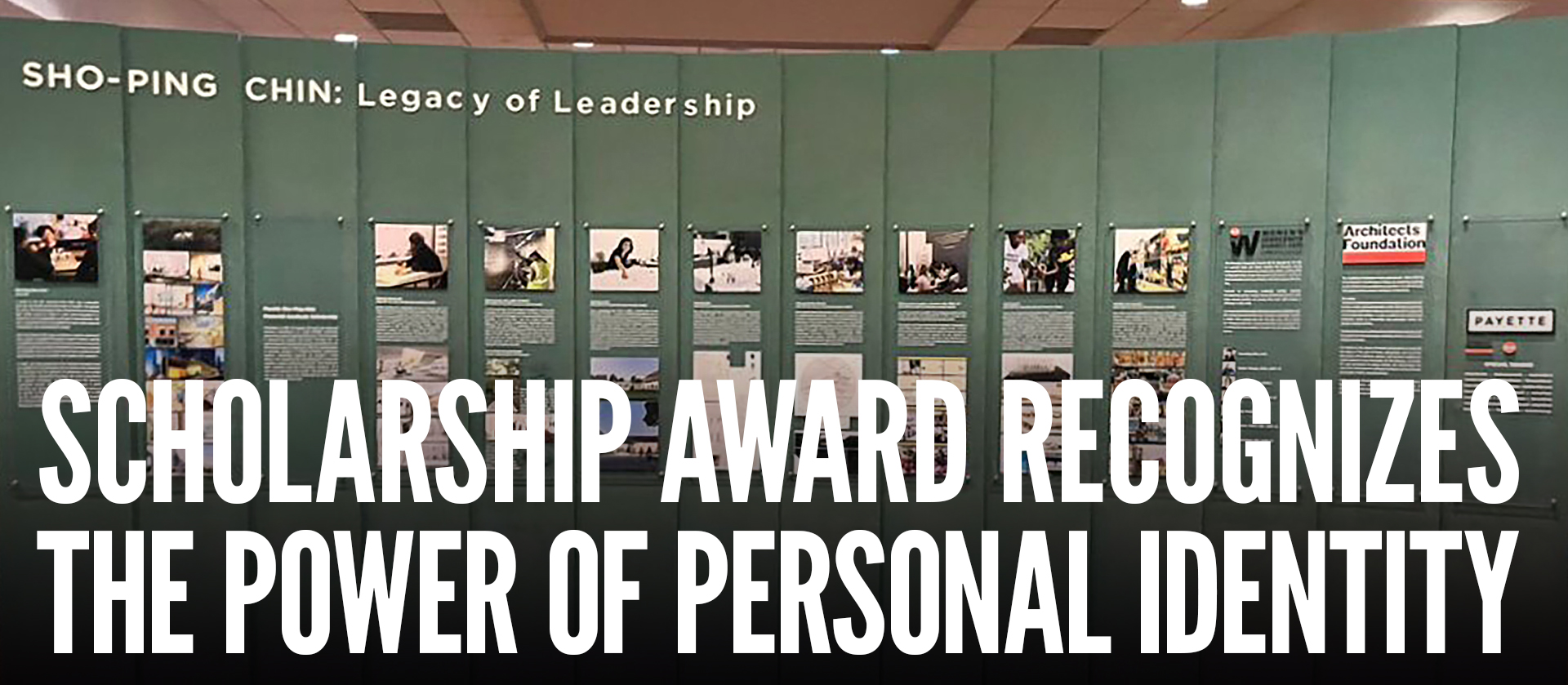 Scholarship Award Recognizes Power of Personal Identity
