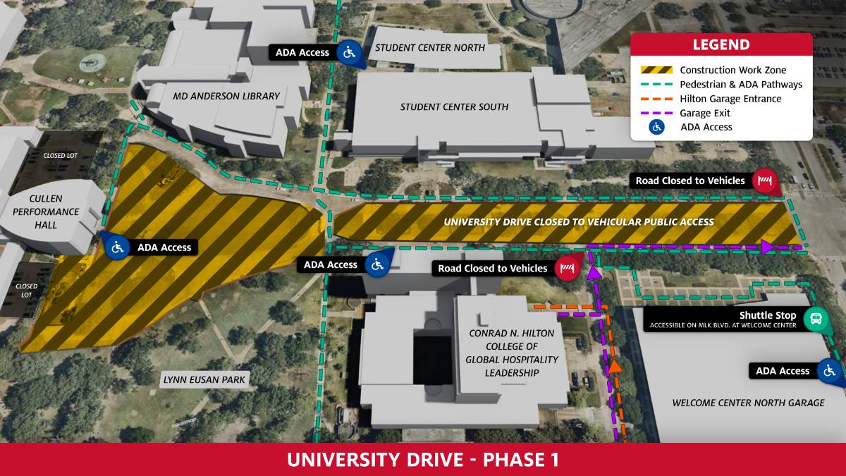 university drive centennial map