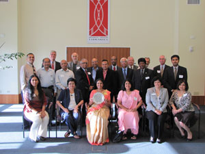 Tagore Society of Houston Members together with Univeristy representatives