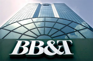 BB & T building and logo