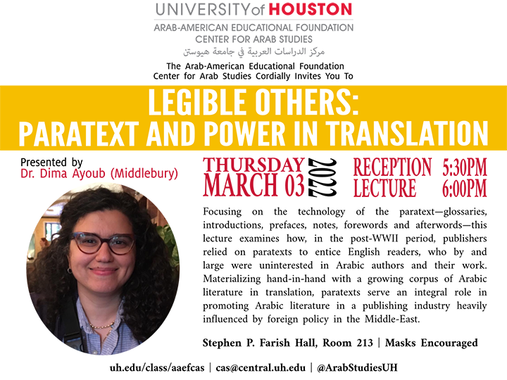 Legible Others: Paratext and Power in Translation