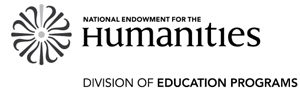 NEH  - Division of Education Programs logo - black and white