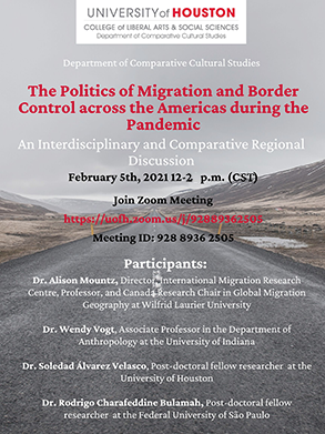 The Politics of Migration and Border Control across the Americas during the Pandemic
