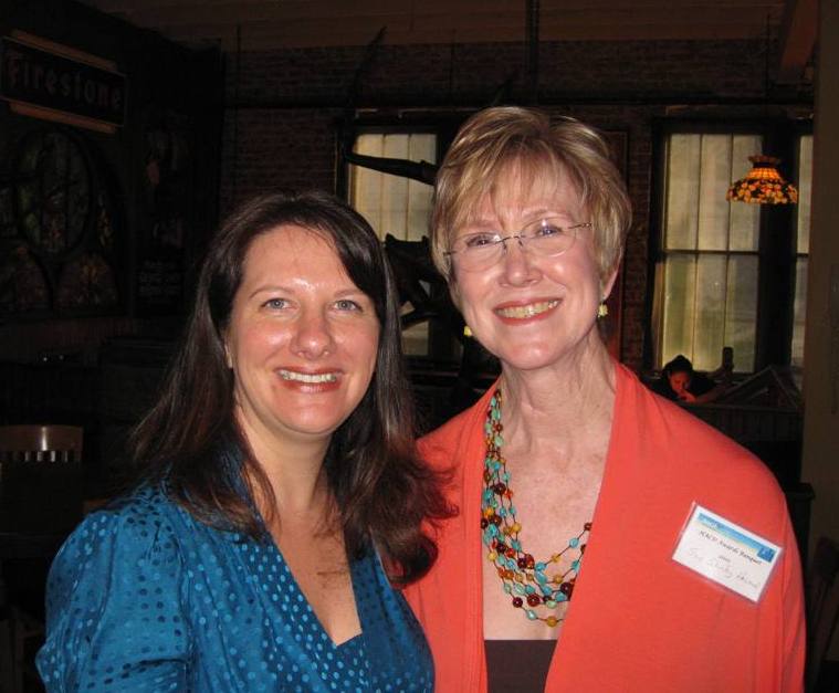 HACD President Laura Cizek and member, Sue Shirley Howard