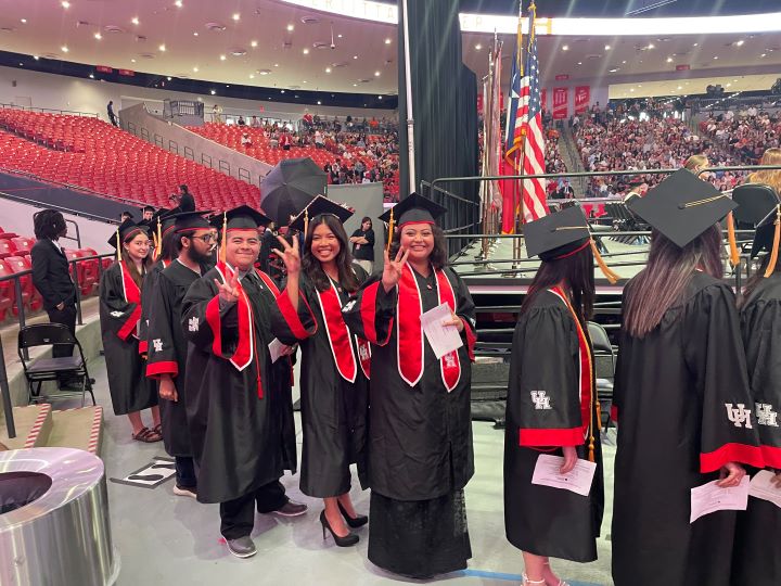 Valenti graduates walk the stage at Spring 23 Commencement