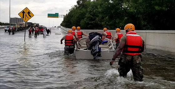 Hurricane Harvey Search and Rescue Team
