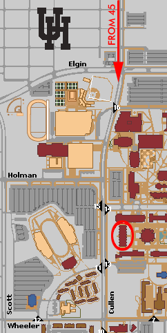 UH Campus Map