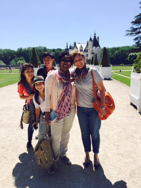 At Chenonceau