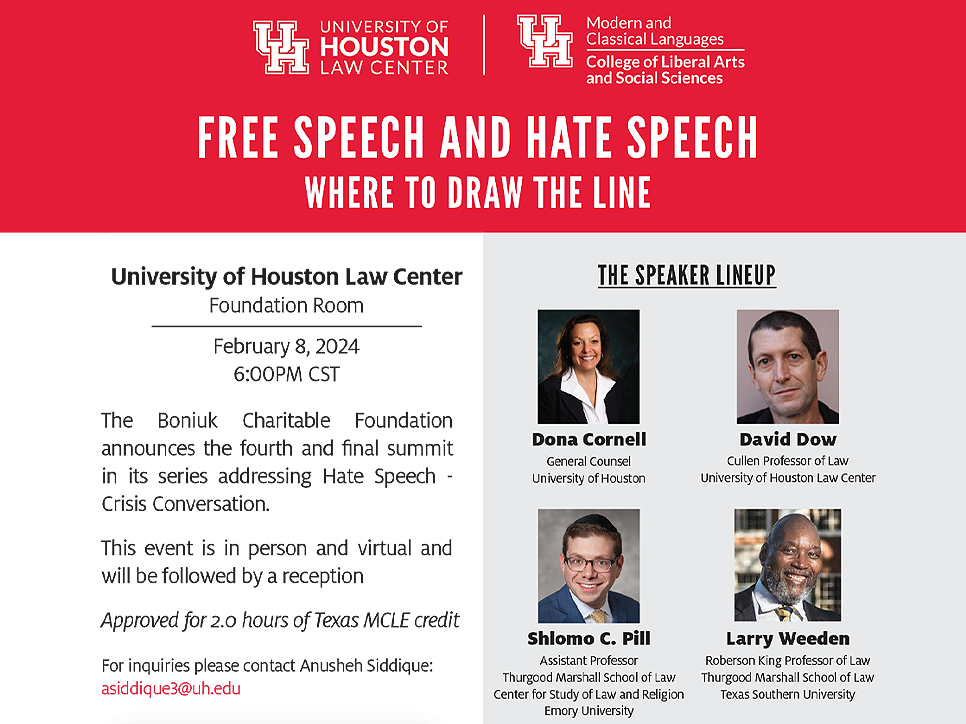 Free Speech Vs. Hate Speech