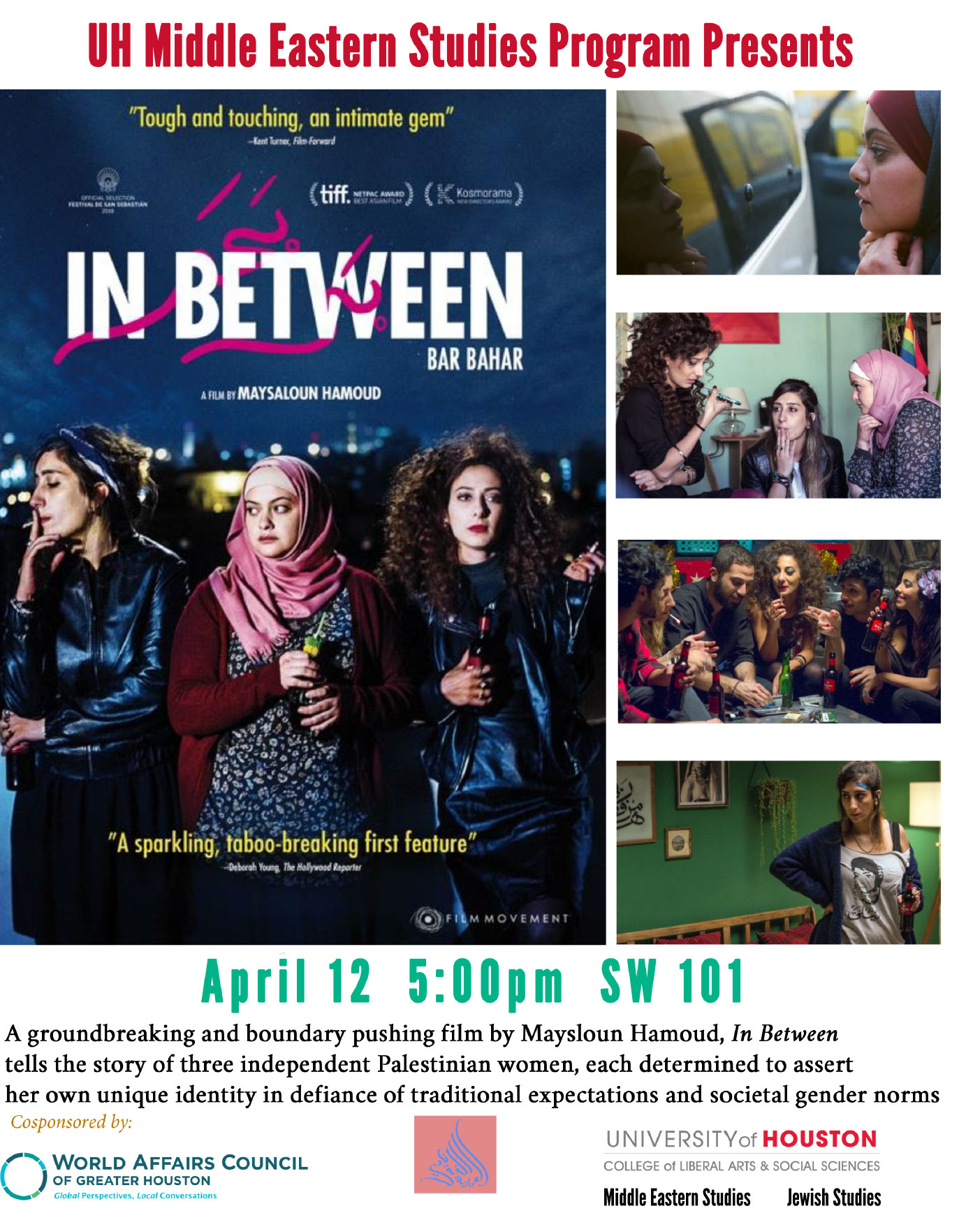 In Between Film Screening Flyer