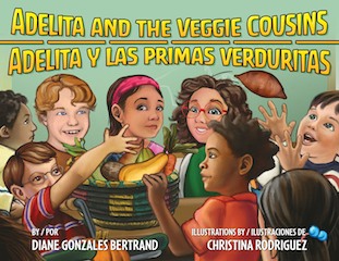 Adelita and the Veggie Cousins - book cover art