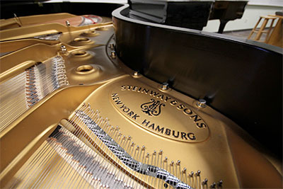 Steinway Piano -  inside