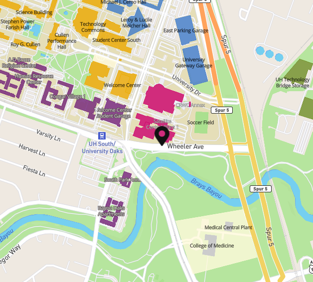 campus map of Health 2