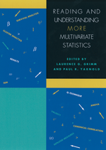 Reading and Understanding More Multivariate Statistics 