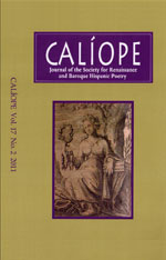 Caliope Vol 17 No 2 cover
