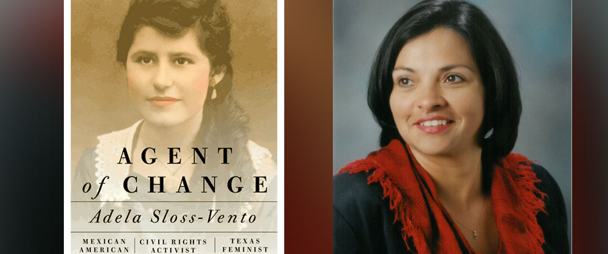 Book cover next to Dr. Orozco's image