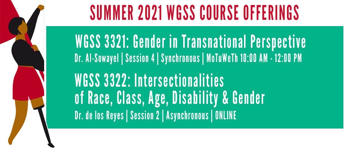 WGSS Summer Courses listings  
