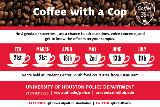 UHPD Presents: Coffee with a Cop