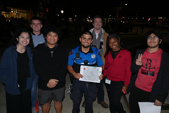 UHPD Welcomes the Campus Community to Walk in the Dark