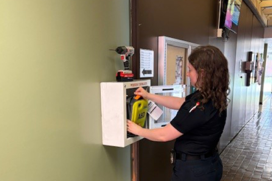 Fire and Life Safety Expands Automated External Defibrillator (AED) Program