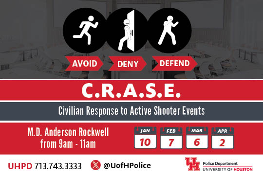 UHPD Offers CRASE Training