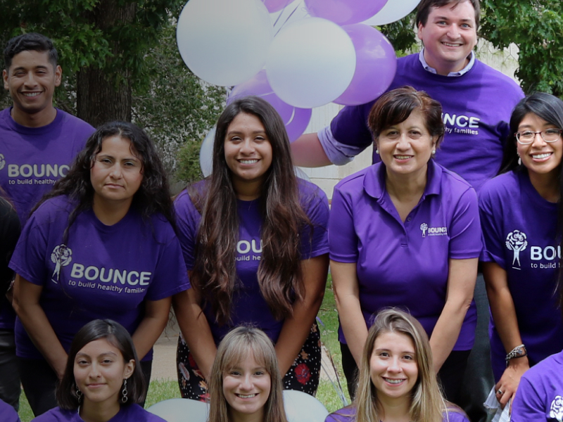 Interns and staff